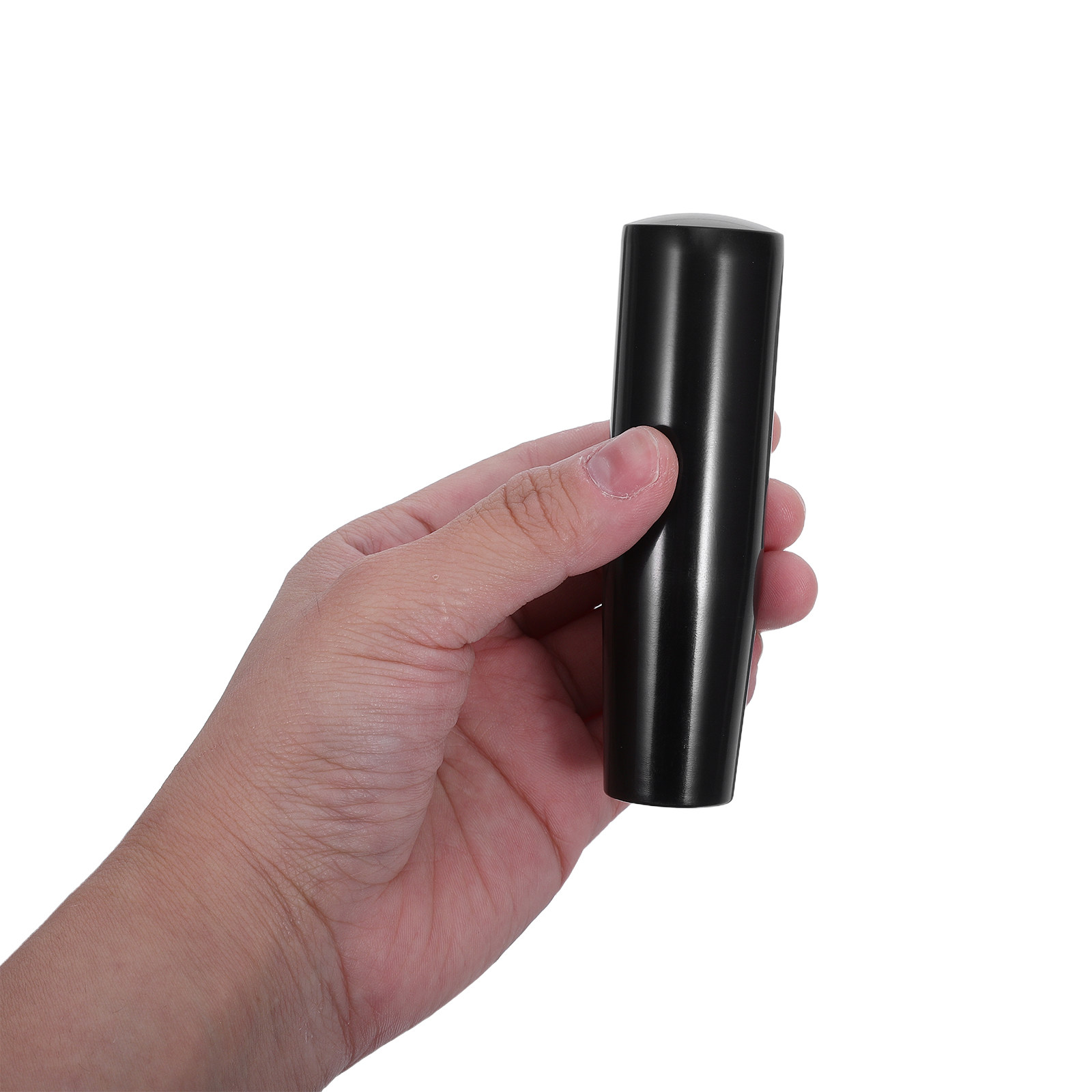 Door Handle - 黒色回転ハンドル 10cm メス内ネジグリップスリーブ 銅インサート 工業用ツールノブ 薪ストーブ暖炉扉