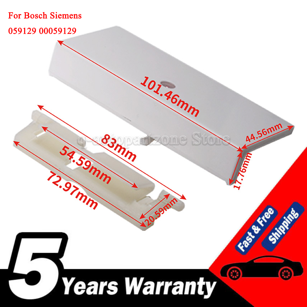 Door Handle - ボッシュ・シーメンス用新品 059129 00059129 冷蔵庫・冷凍庫用ホワイトドアハンドル 高品質