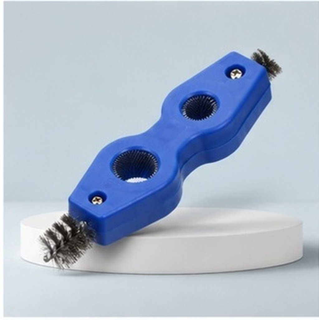 Paint Brush - 1個入り バッテリーワイヤークリーニングブラシ。耐久性に優れたスチール製のブラシ毛を使用。両端にブラシが付いたツールで、錆、塗料、溶接スラグ、自動車の金属部品の清掃に最適。