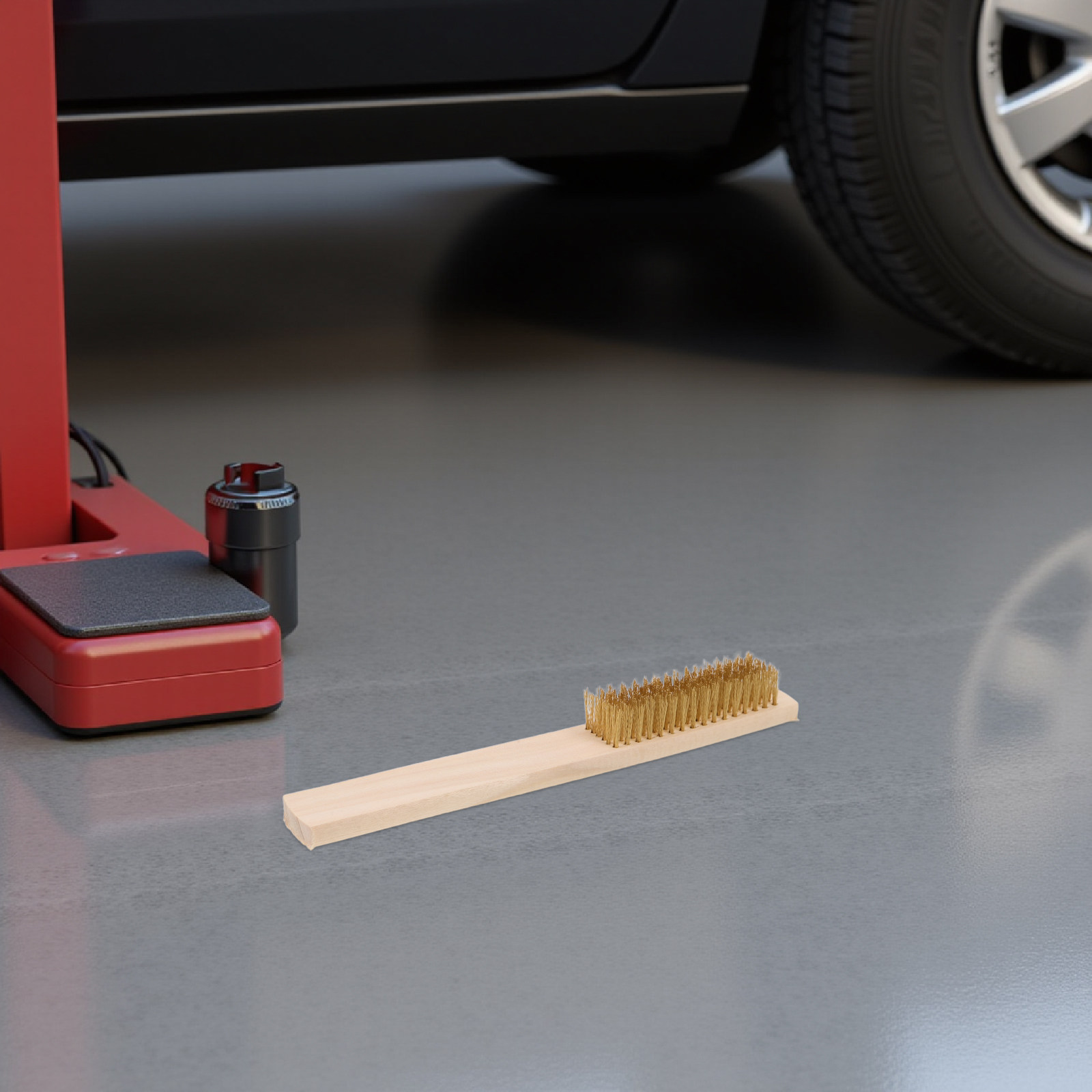 2本セットの銅線製自動車用ワイヤーブラシ。車の清掃、パーツの - Paint Brush のレビューと価格