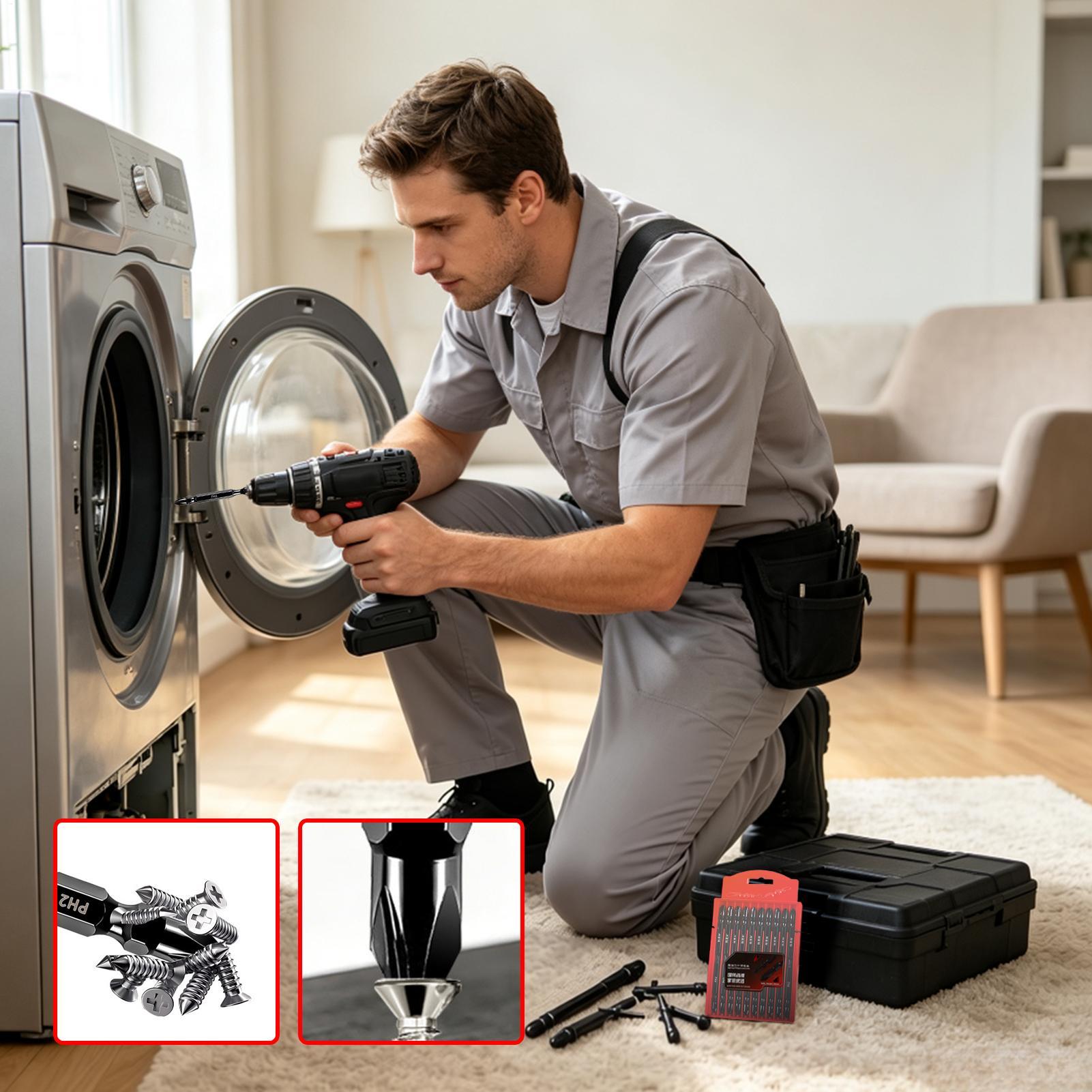 磁気ドリルビット両端フライス加工磁気ドライバーヘッドキット精 - Drill Bits のレビューと価格