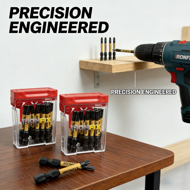 高品質な20個入りT25ドライバービットセット。電動ドリルや - Drill Bits のレビューと価格
