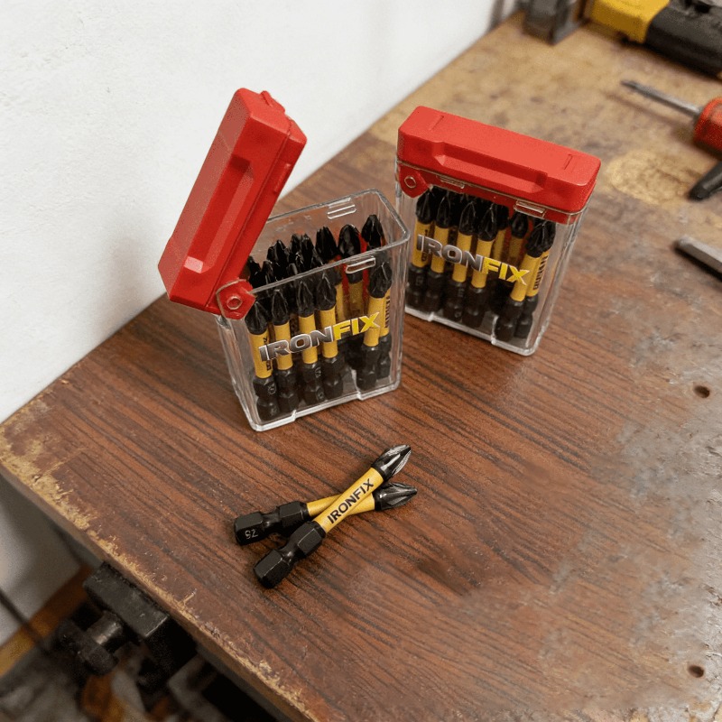 高品質な20個入りPZ2ドライバービットセット。電動ドリルや - Drill Bits のレビューと価格