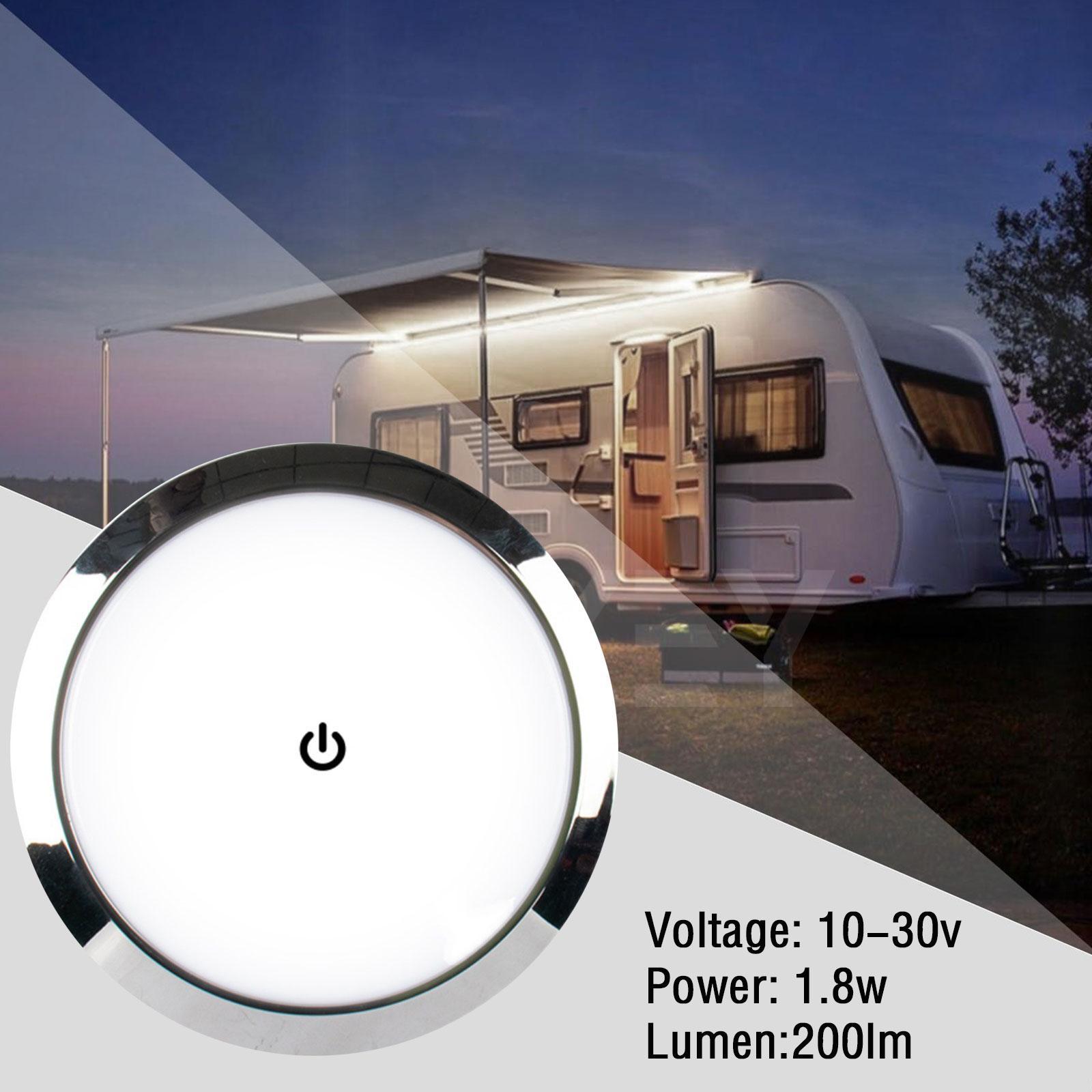 RV インテリア天井 LED ライト スイッチ付き 5W 1 - Light Switch のレビューと価格