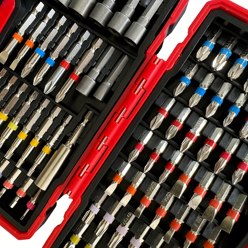 83ピースドライバービットセット、インパクトドライバードリル - Drill Bits のレビューと価格