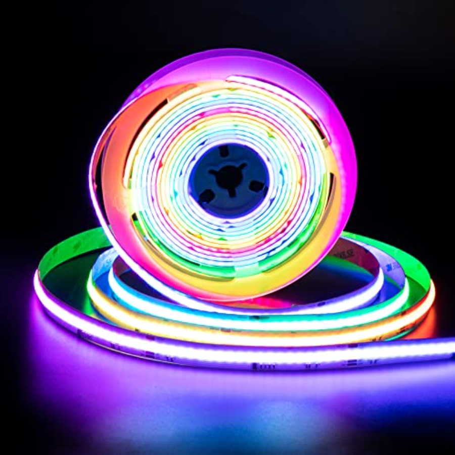 RGBスマートIC COB LEDストリップライト アドレス - Led Strip Lights のレビューと価格