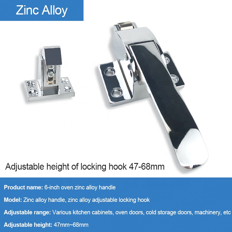 調整可能なロック式窓ハンドル、6インチ工業デザインステンレス - Door Handle のレビューと価格