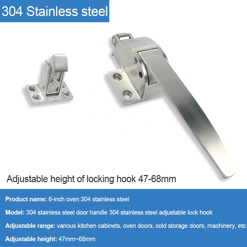 調整可能なロック式窓ハンドル、6インチ工業デザインステンレス - Door Handle のレビューと価格