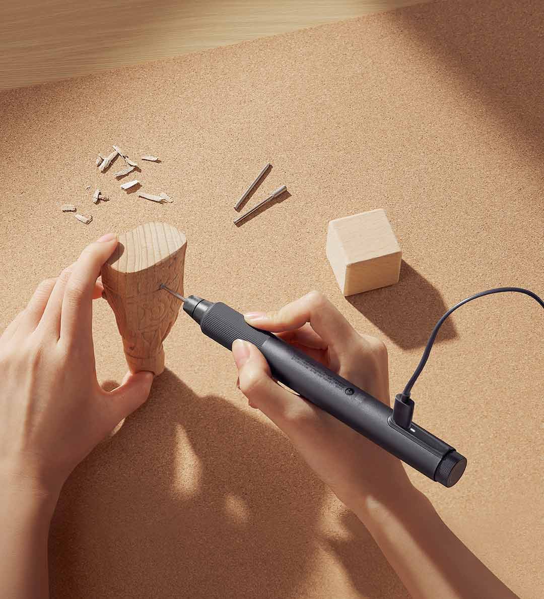 MIJIA電動研磨ペン 22000回転/分 ブラシレスモータ - Drill Bits のレビューと価格