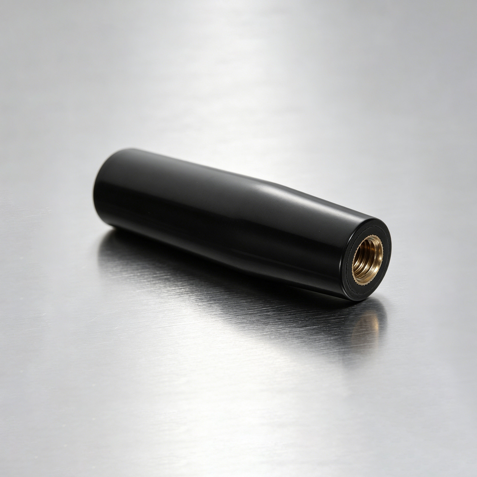 黒色回転ハンドル 10cm メス内ネジグリップスリーブ 銅イ - Door Handle のレビューと価格