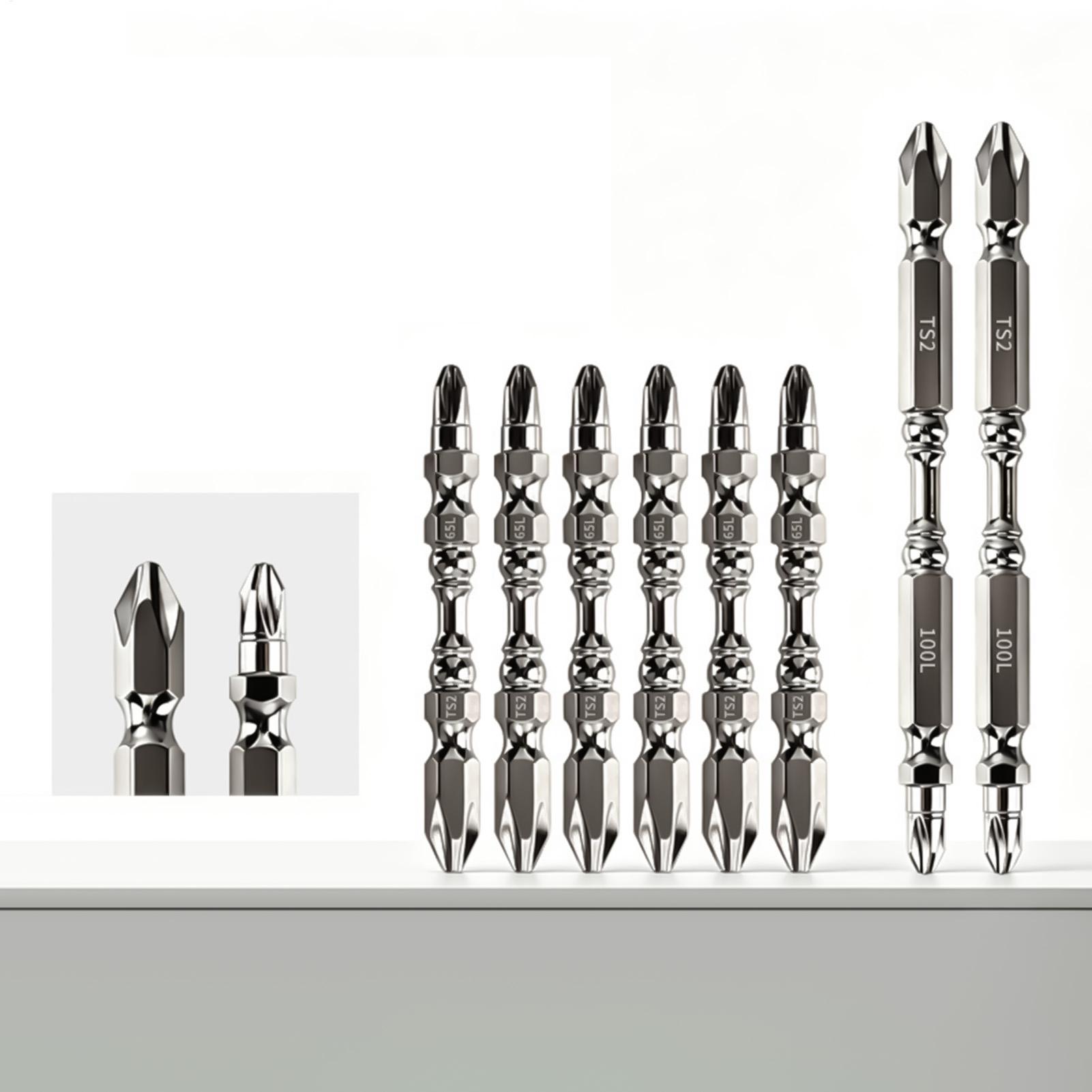 ドライバービットセット磁気ヘビーデューティ金属六角シャンク滑 - Drill Bits のレビューと価格