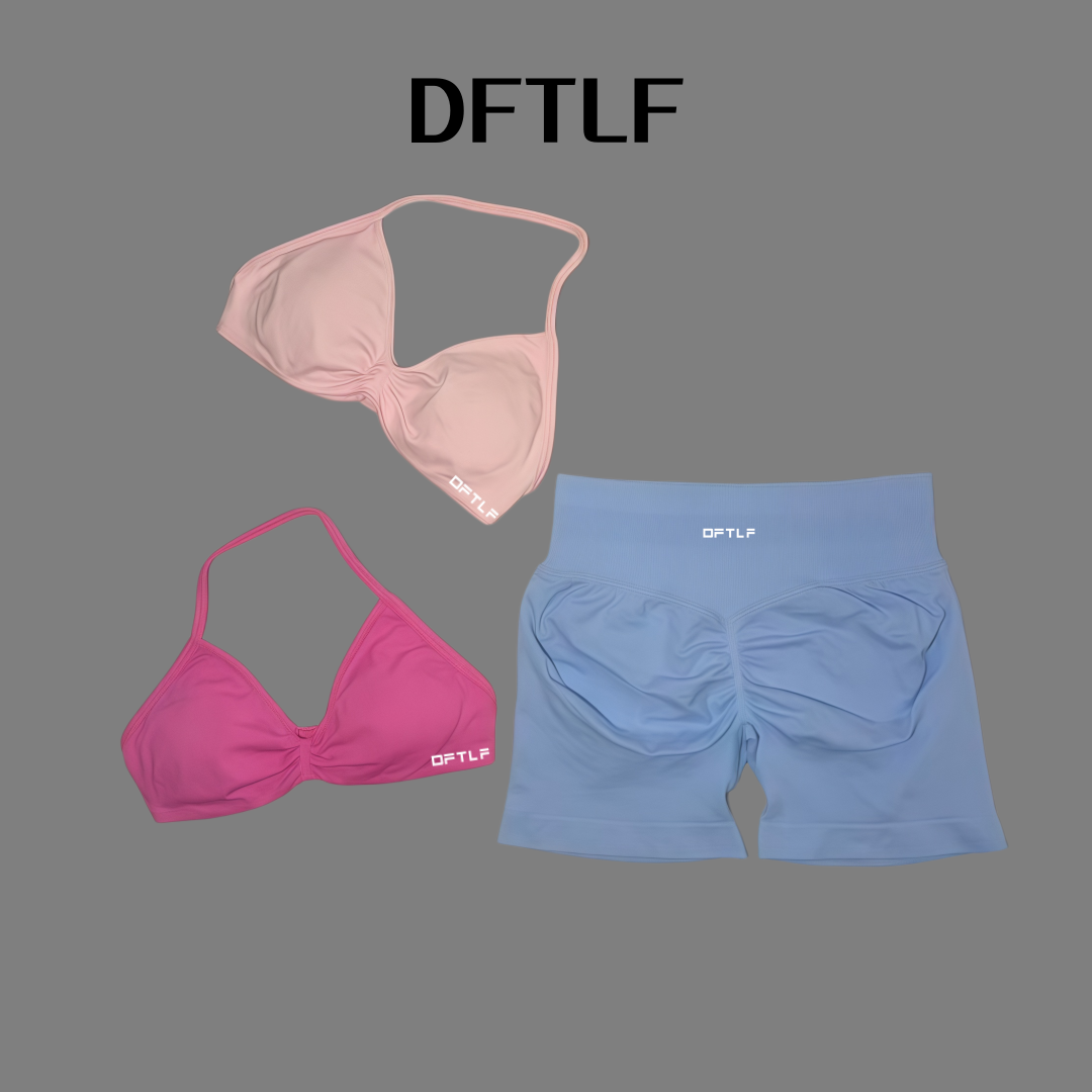 2ピース DFTLF インパクトジムセット 女性用ヨガスポー - Wallpaper のレビューと価格