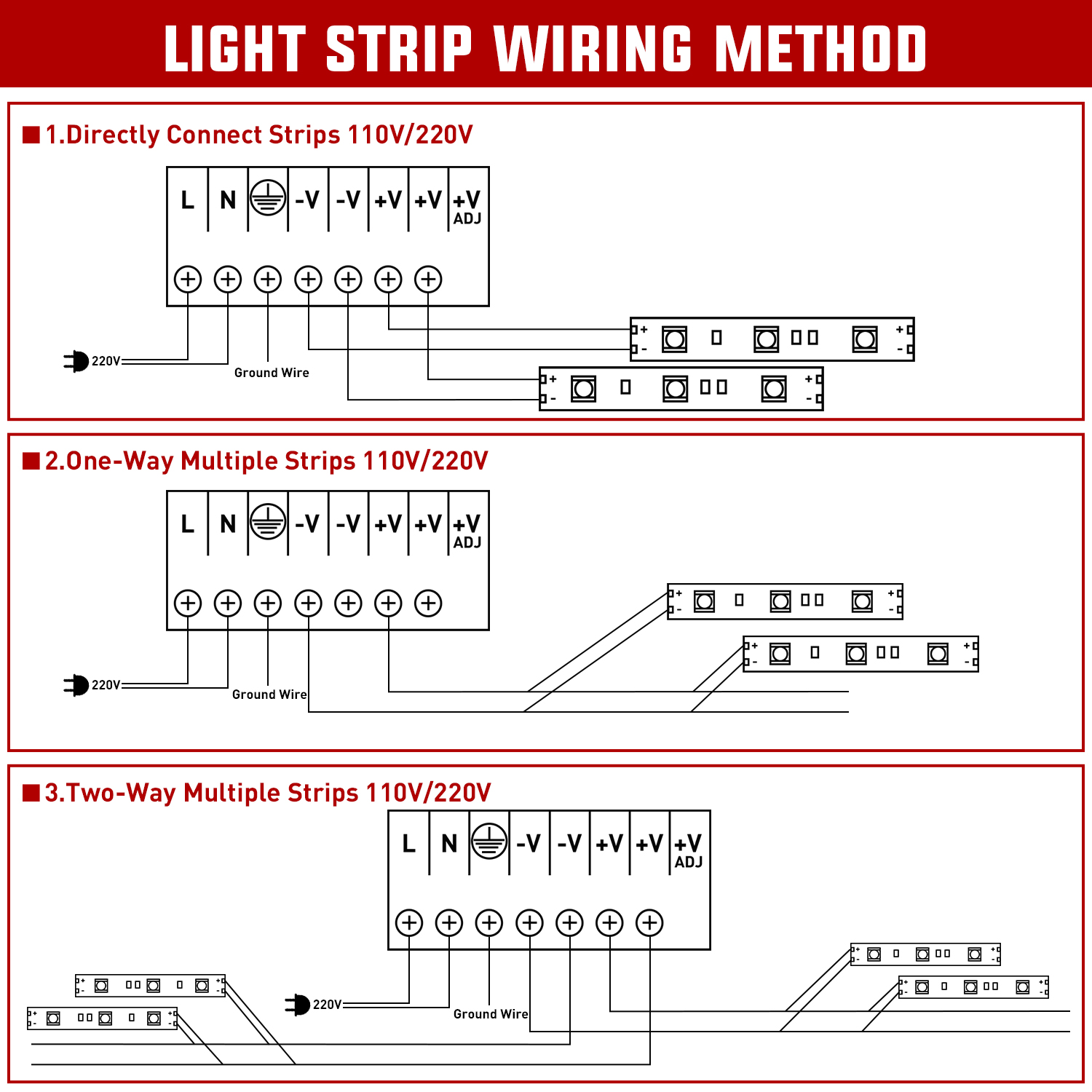 Nilight AC 110V/220VからDC 12Vへの - Light Switch のレビューと価格