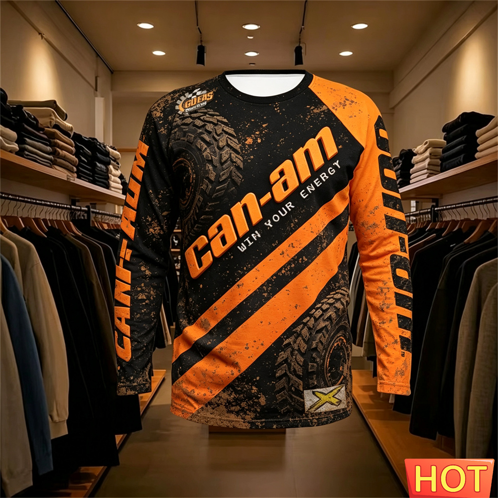 バイクレース用長袖ラウンドネックTシャツ、男女兼用、ファッシ - Wallpaper のレビューと価格