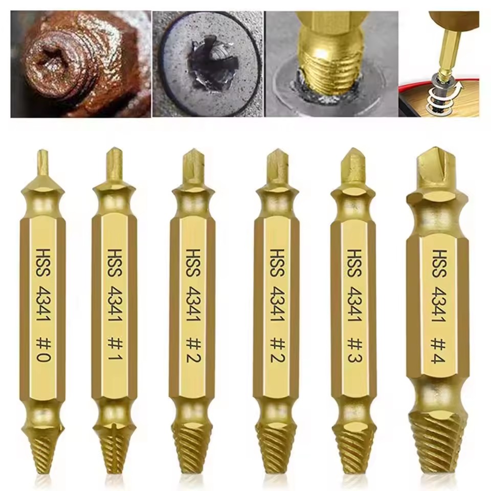破損したネジ取り外しドリルビットセット、剥がれたり折れたネジ - Drill Bits のレビューと価格