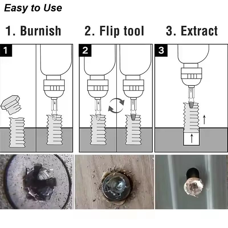 破損したネジ取り外しドリルビットセット、剥がれたり折れたネジ - Drill Bits のレビューと価格