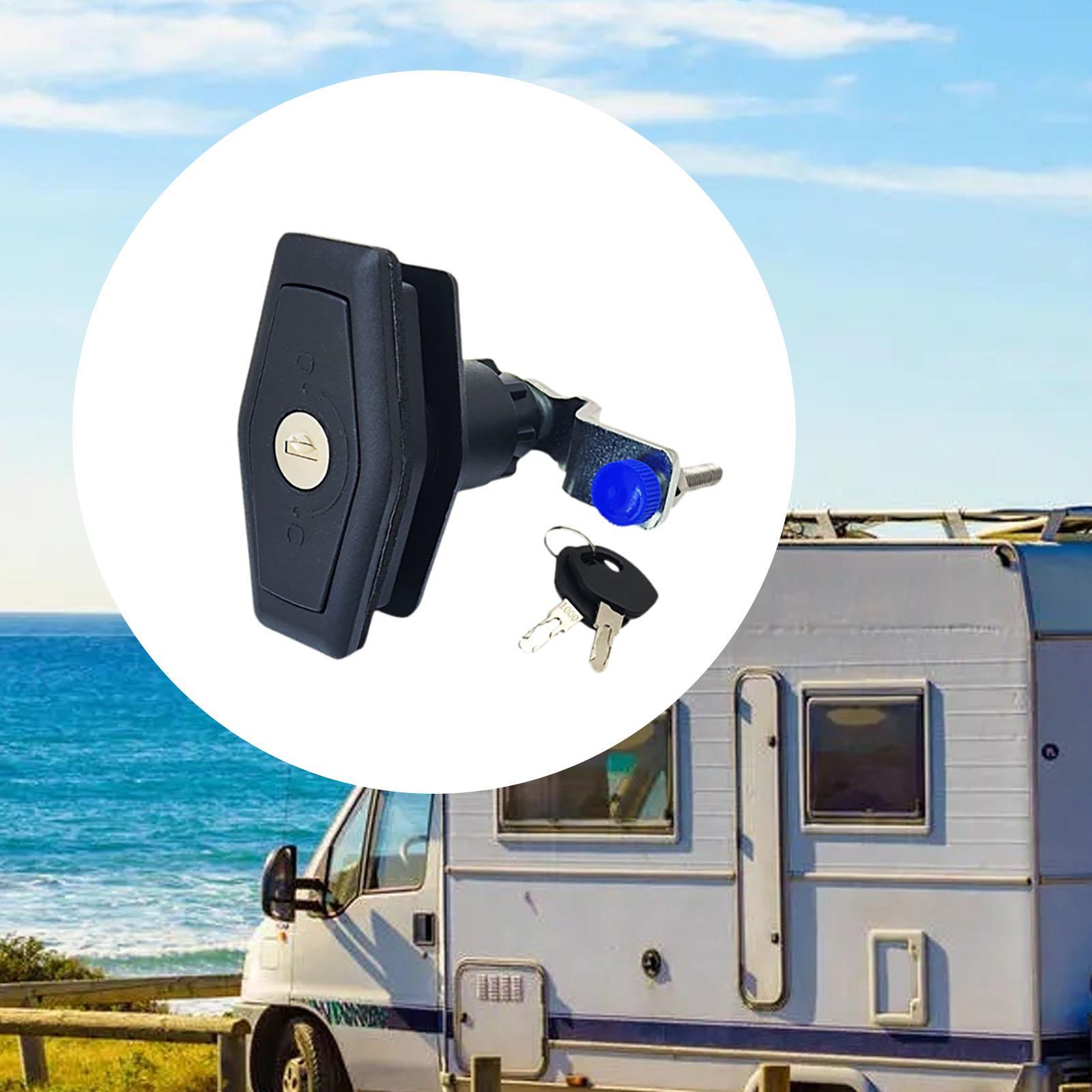 トレーラーゲートロック（鍵付き）RV圧縮ラッチ、キャンピング - Door Lock のレビューと価格
