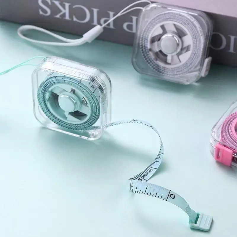 かわいいマカロンカラーのミニテープメジャー、ポケットに収まる - Tape Measure のレビューと価格